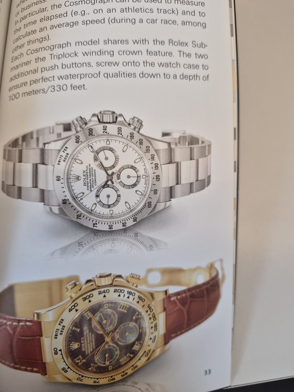 Rolex 45 Page Color Illustrations And Facts/history of ROLEX Styles. - Picture 4 of 5